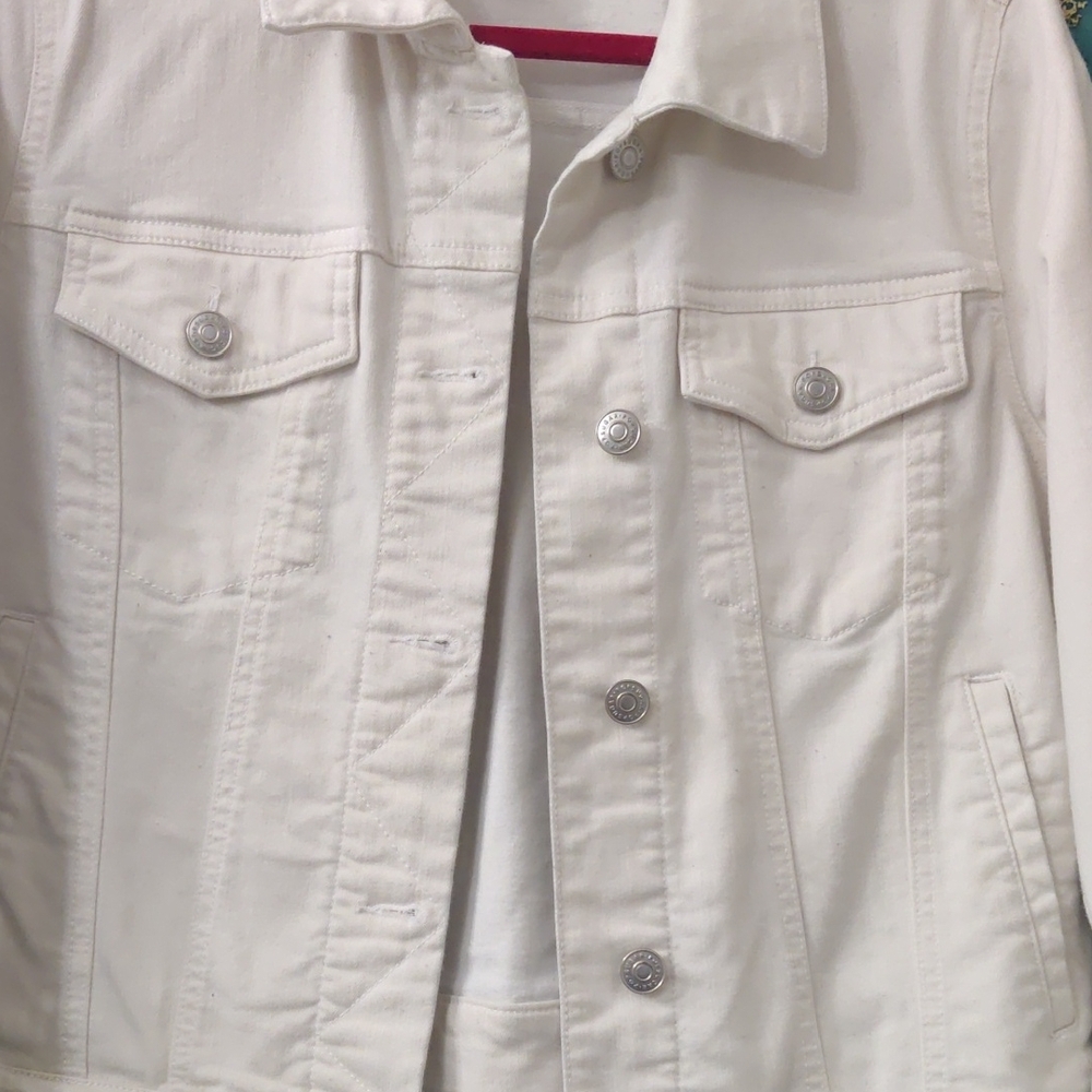 🐇 Universal Thread Cream Jean Jacket - Picture 3 of 4